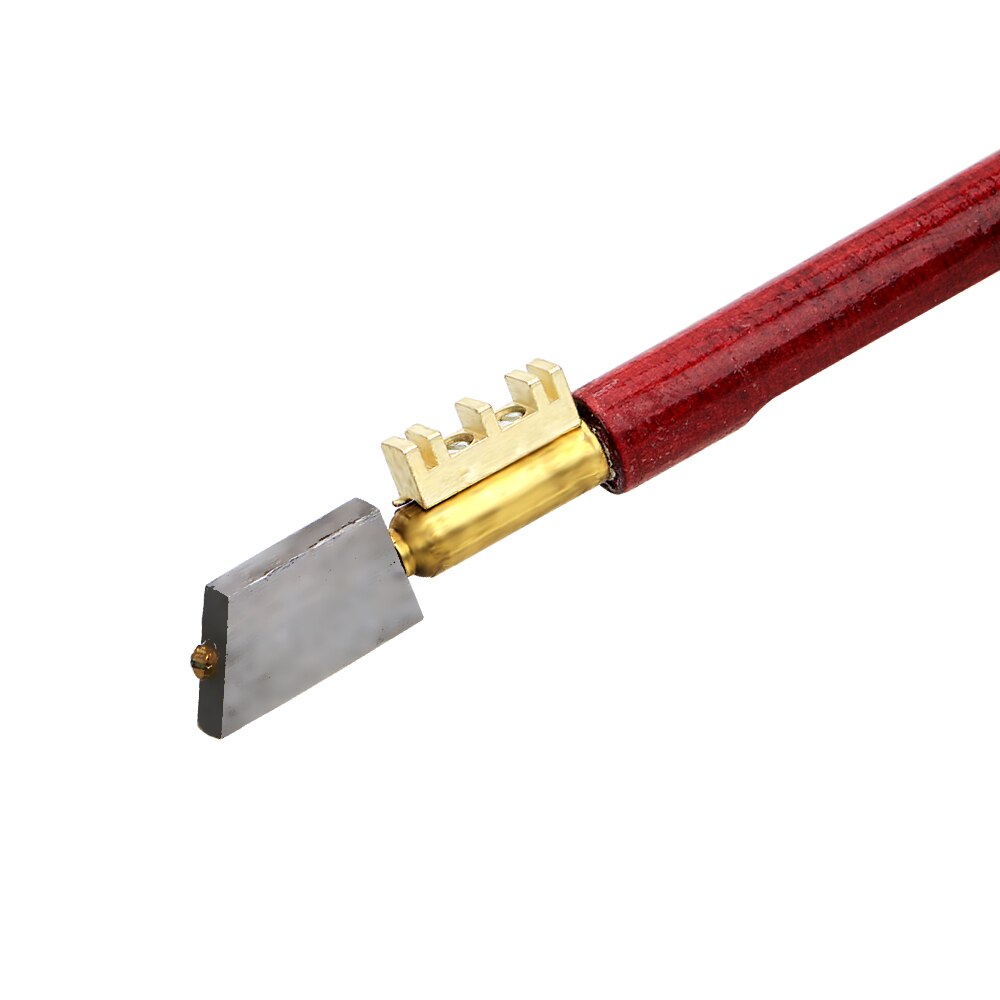 Przenośne szkło cięcie diamentowe narzędzie 17mm pojedynczy diament nóż robić szkła ostry nóż