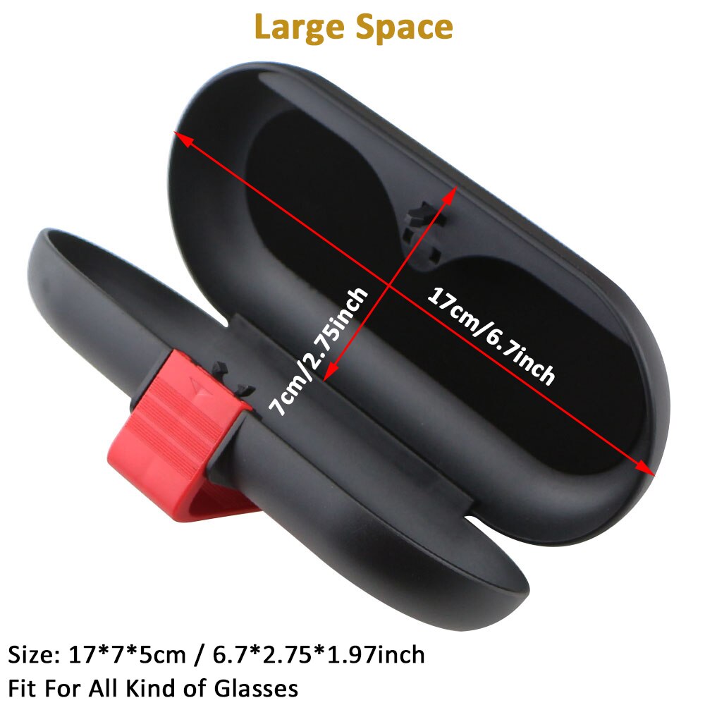 Auto Zonneklep Bril Case Zonnebril Houder Box Voor Peugeot 206 207 208 301 307 308 408 508 3008 citroen C2 C3 C4 C4L C5