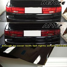 Gloss Dark Black Smoke Headlight Taillight Fog Light Tint Film Vinyl Brand