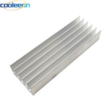 Disipador de calor para lámpara de luz LED COB, placa de refrigeración de aluminio de 120x40x20mm, radiador de iluminación de 120x40mm, 2 uds.