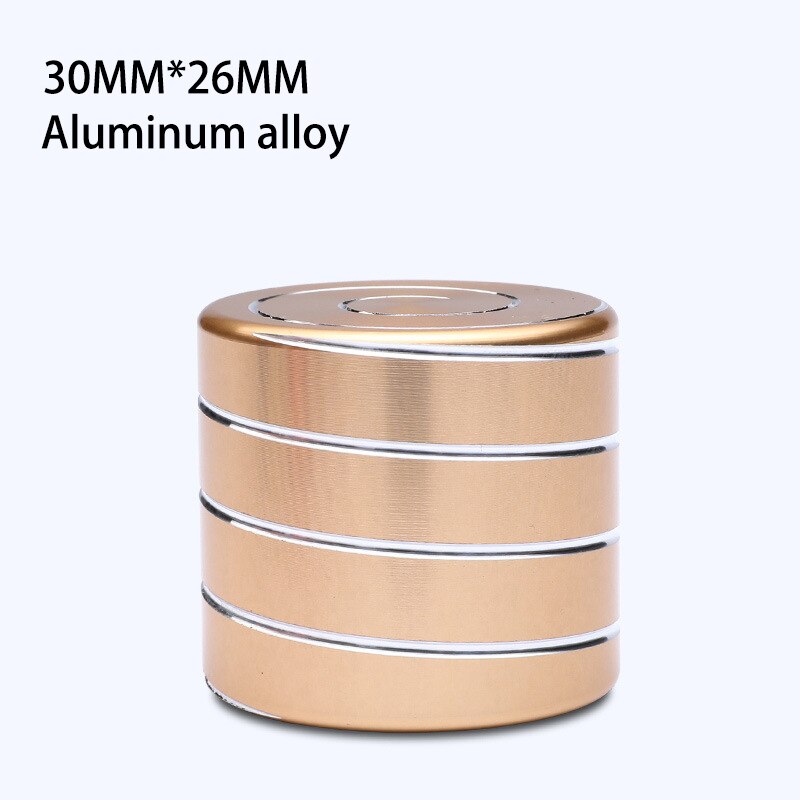 Giroscopio cilíndrico giratorio de descompresión para adultos, juguetes giratorios para oficina, juguete para aliviar el estrés, , novedad: Gold