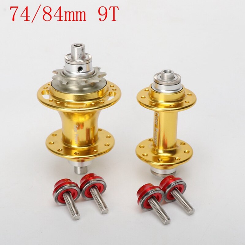 412 Bicycle Folding Bike Hub 4 Palin Hub 9T Aluminum Tower Base 14/16 Hole Folding Small Wheel Hub