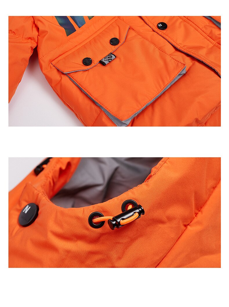 Abrigo de invierno para bebés, chaquetas cálidas para niños de 2, 3, 4, 5, 6 y 7 años, novedad de