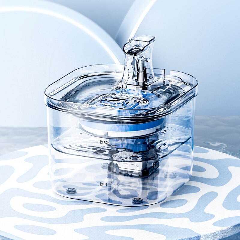 Kat Fontein Rvs Kat Drinker Sensor Automatische Circulerende Huisdier Drankje Water Dispenser Met Filters Katten Fontein