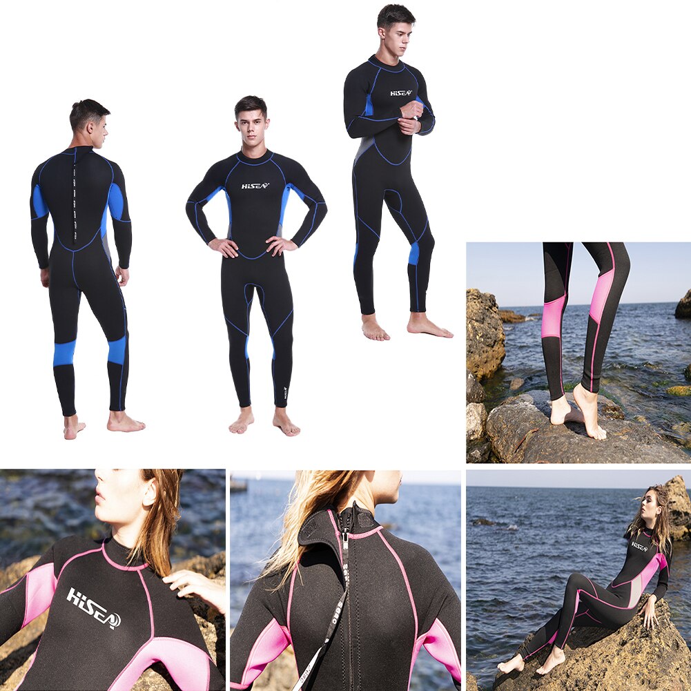 3mm Men Woman Neoprene Wetsuit Surfing Diving Suit Individuality Surf Clothing Full Body Diving Suit