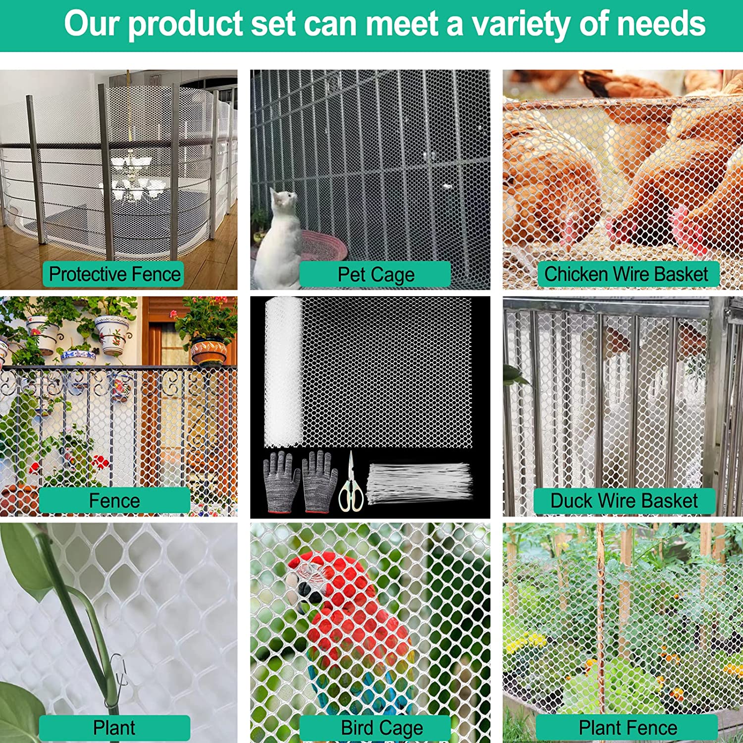 Kunststoff Netz Zaun Zucht Netz Isolation Ausrügestochen Schutz Art Katze Haustier Huhn Garten Kunststoff Gittergewebe 8MM See Sicherheit Netz Kunststoff Netz Zaun Zucht Netz Isolation Ausrügestochen Schutz Art Katze Haustier Huhn Garten Kuns