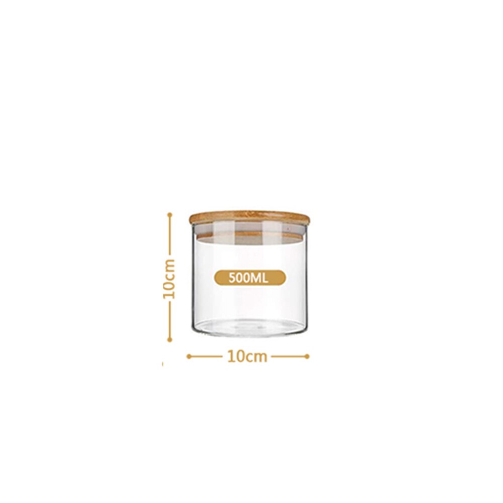 Bocaux de stockage en verre pour céréales en vrac, pour Spaghetti, farine, café, sucre, bocal à épices de cuisine scellé pour multi-céréales: Gris clair