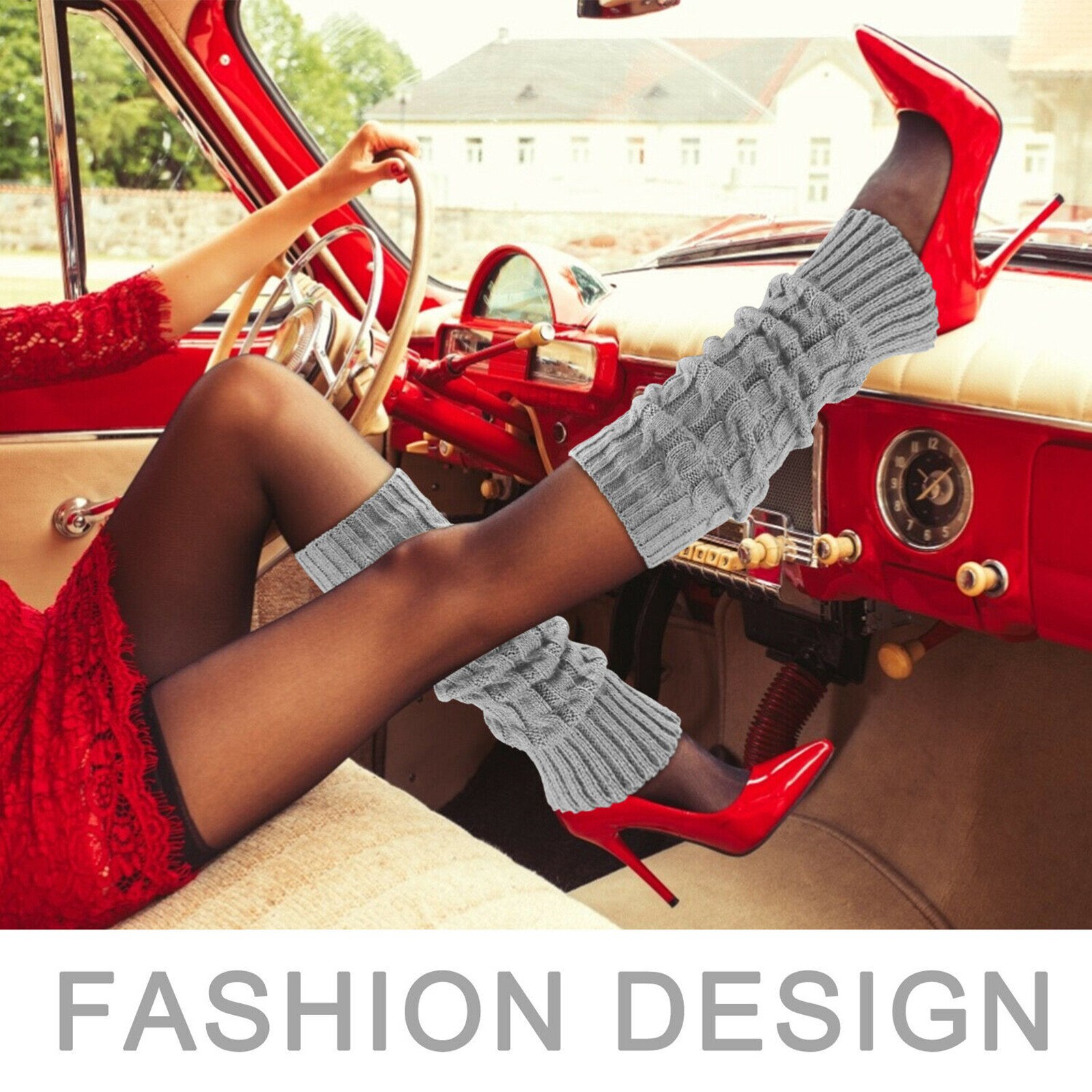 Cable Knit Extra Lange Been Warm Voorraden Boot Sokken Dij Hoge Socking Vrouwen Meisjes Ademende Casual Huidvriendelijke Stof voorraden