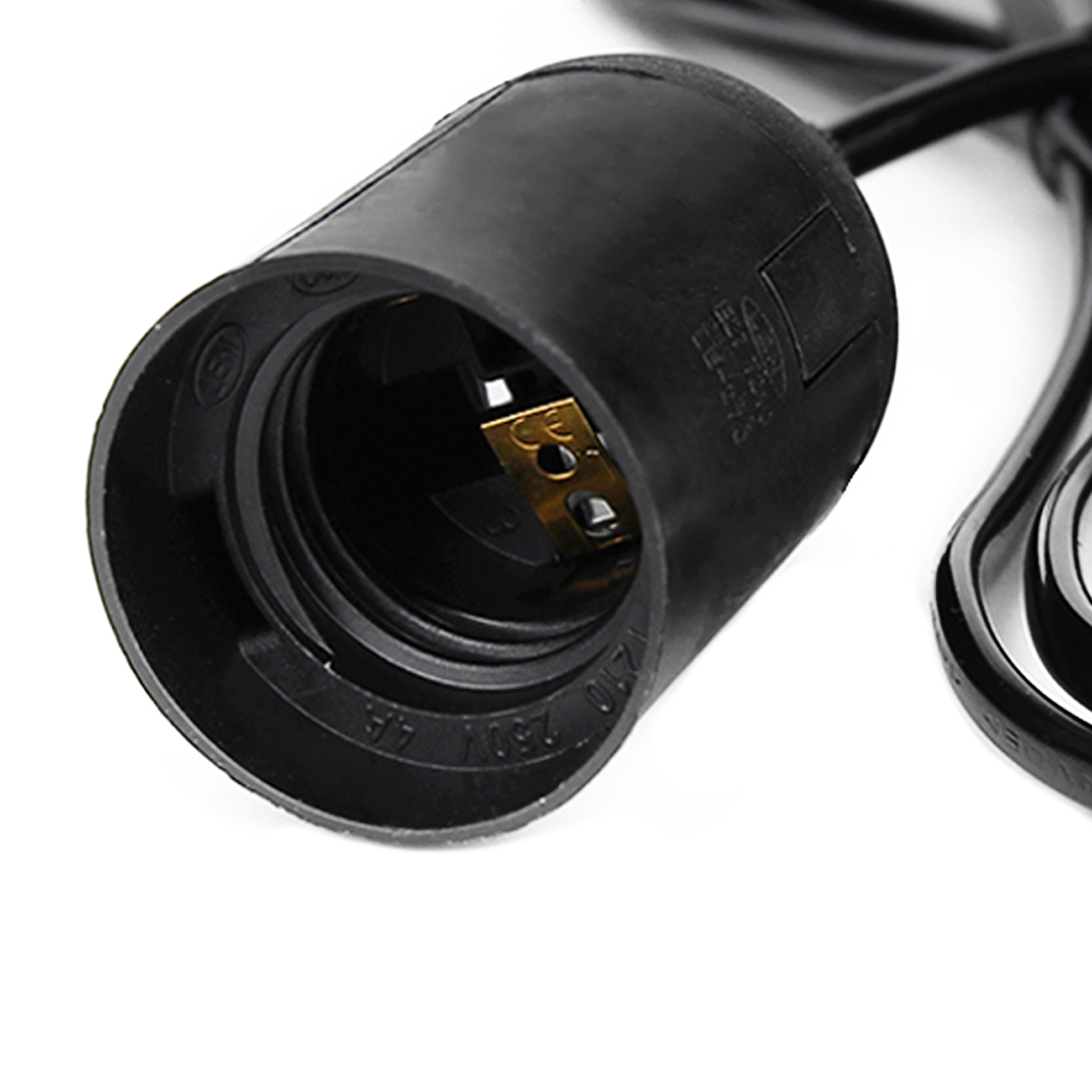 1.5m Power Cord Cable E27 Lamp Bases EU/US Plug with Switch Wire for Pendant LED Bulb E27 Hang Lamp Suspension Socket Holder