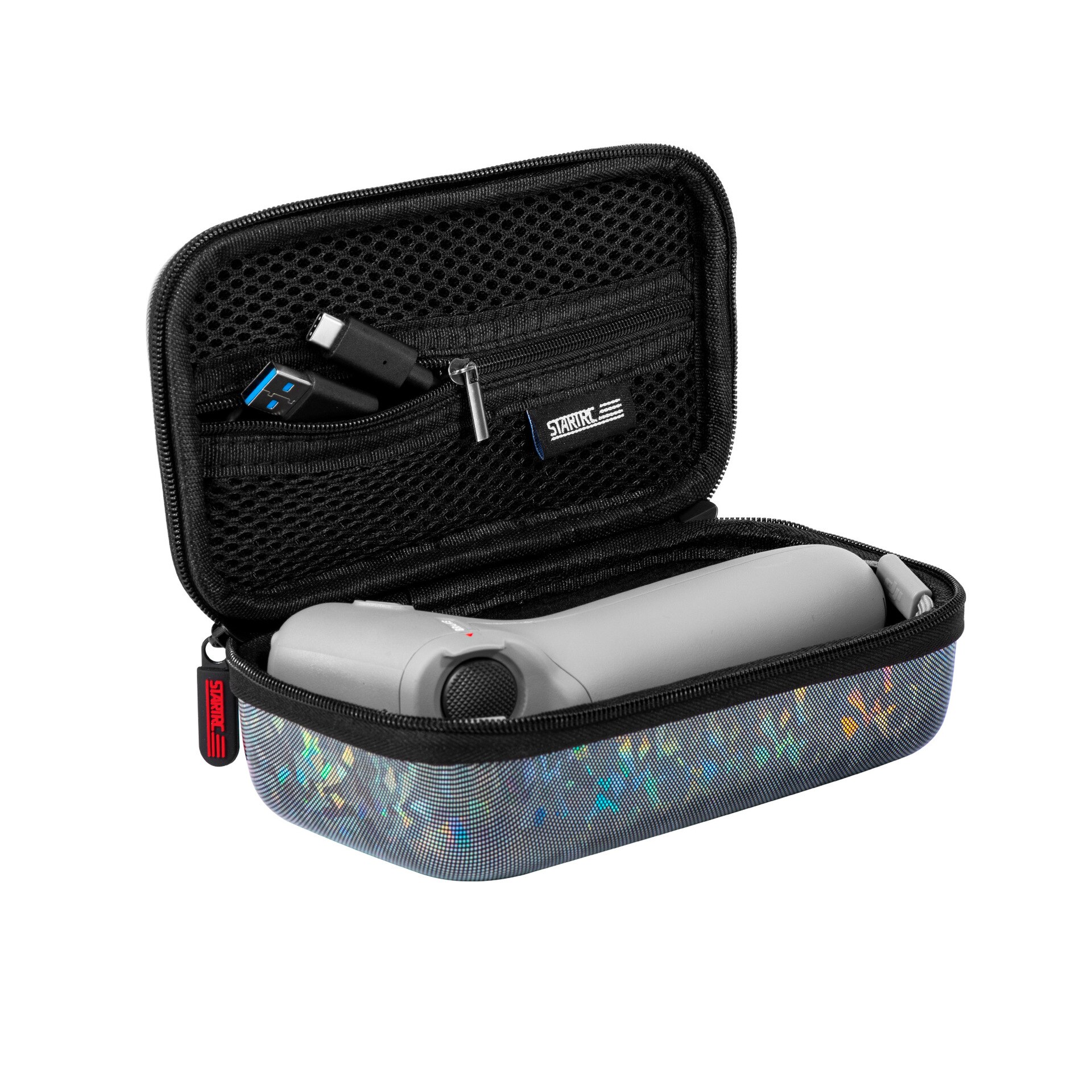 Portable Carring Case for DJI FPV Motion Controller storage Bag Outdoor Waterproof Travel Bags Carbon Pattern Handbag