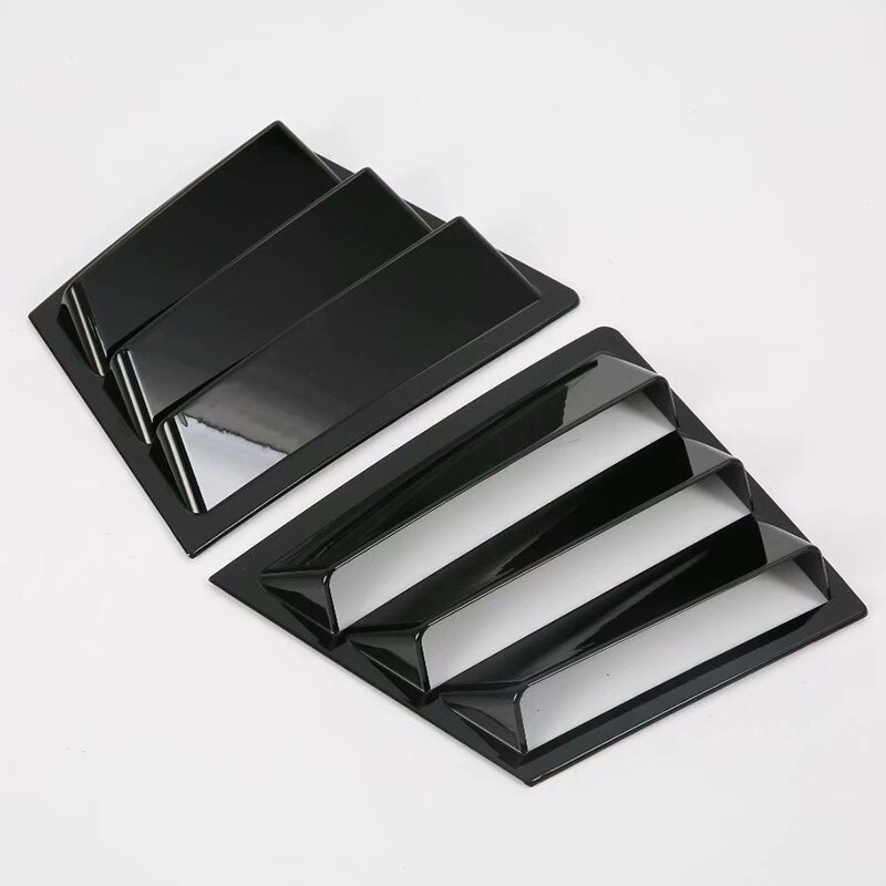TopRear Window Louvers Car Stickers Window Blinds Triangular Accessories for Mazda 6 Atenza