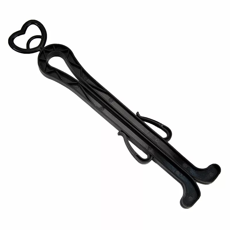 2 uds creativos 35cm plástico Botas Largas Shaper Stretcher árboles soporte del eje del sostenedor organizador almacenamiento accesorios de suspensión