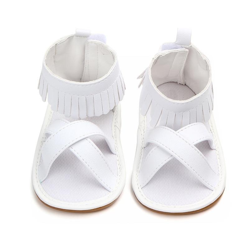 Baby Girl Sandals Newborn PU Tassel Sandals Newborn Baby Girl Shoes Cute Child Sandals For Baby Girls