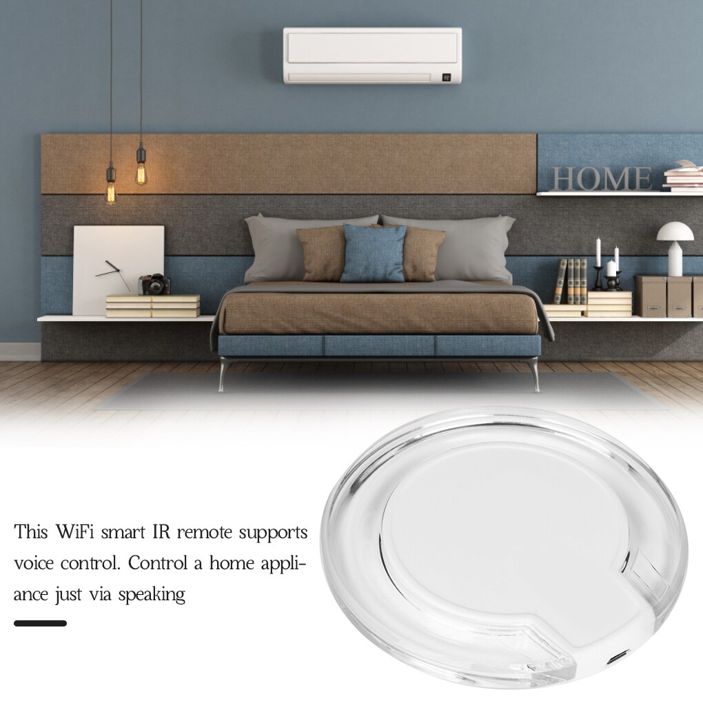 Tuya IR Remote Controller WiFi Universal Infrared Remote Wireless Voice Control Smart IR Controller Universal Smart Remote Contr: White