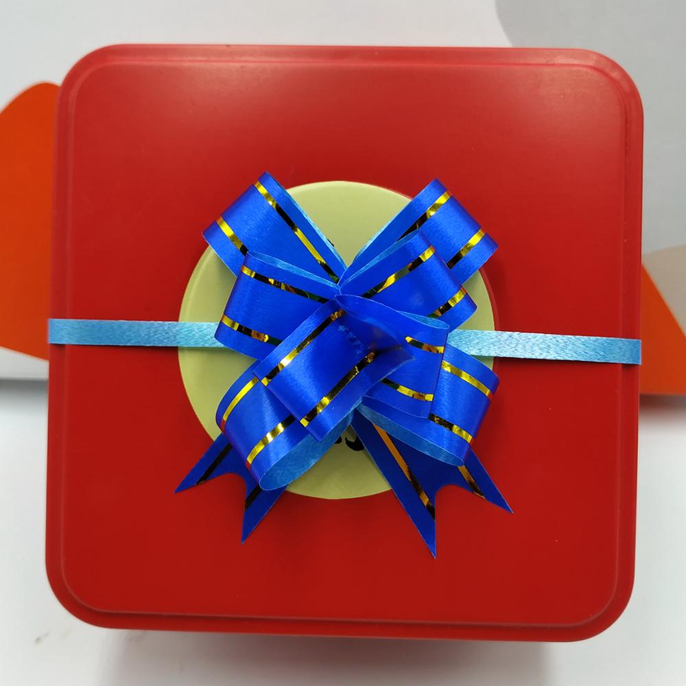 Wrap Pull Bow Confetti Bow Bow With Ribbon For Wedding Christmas Party Wrapping 2.2"Inch (70 Pcs)