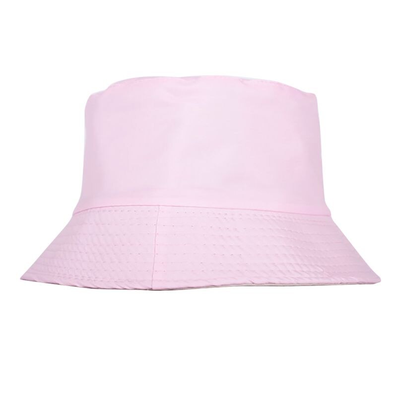 Hotadults bomull bøtte lue sommer boonie beach festival sun cap beach sport lue: Rosa