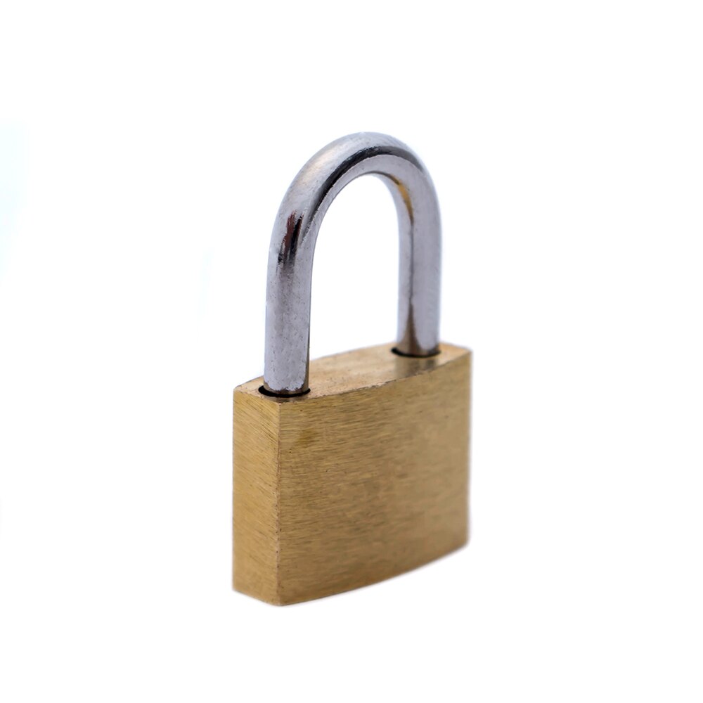 20mm små kobberlås kuffert hængelås boks kuffert lås mini låse elskere lås hjem forbedring hardware