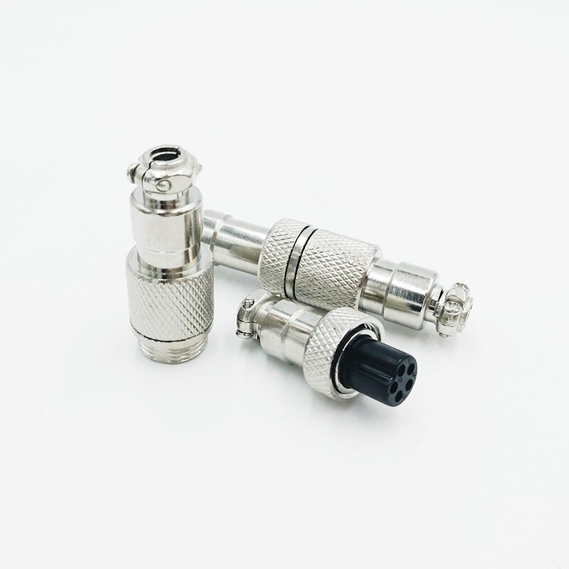 GX12 Aviation connector push pull circular plug 2pin3pin4pin5pin6pin 5A 125v Male-Female M12 butt connectors