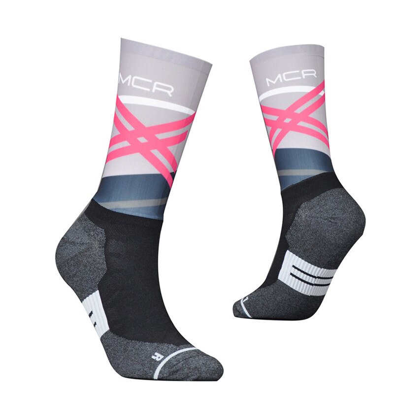 Men Women Cycling Socks Brand Breathable Bicycle Socks Summer Outdoor Sport MTB Bike Cycling Sock: M9