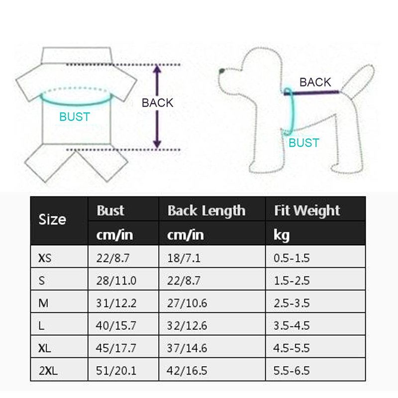 Dog Raincoat Cats Pet Clothes Transparent Rain Coat Hoody Waterproof Pets Outdoor Raincoats Small Dogs Clothing XS-2XL