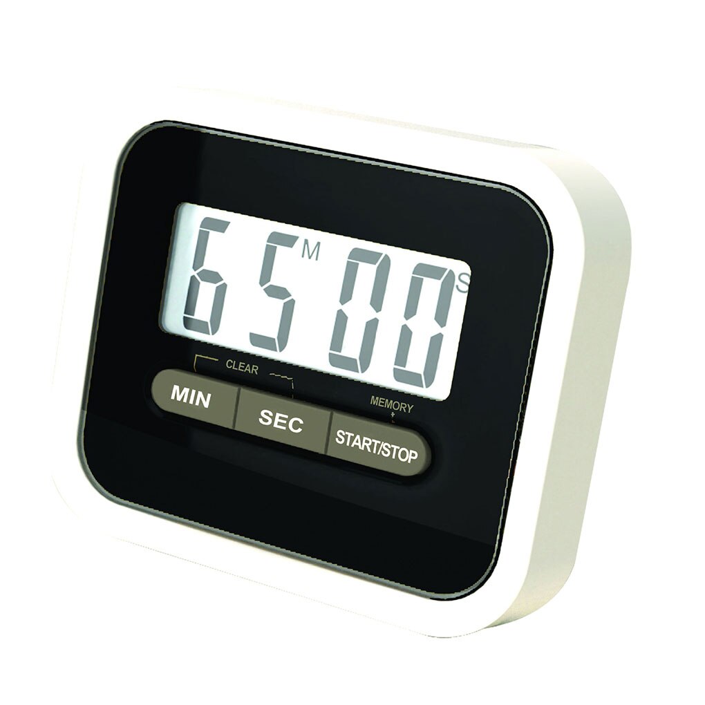 home electronic countdown timer 99 minutes 59 seconds / kitchen cooking timer / reminder / 115 timer alarm clock timer: black