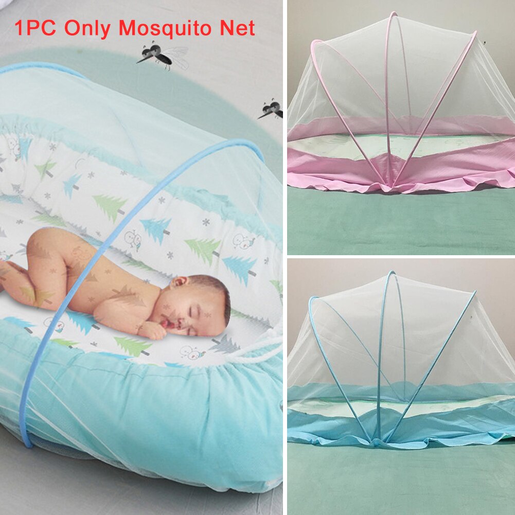 Cama plegable portátil para dormir de 68x48cm, mosquitera fina transpirable para cuna de bebé, decoración multifunción para el hogar y la sala de estar