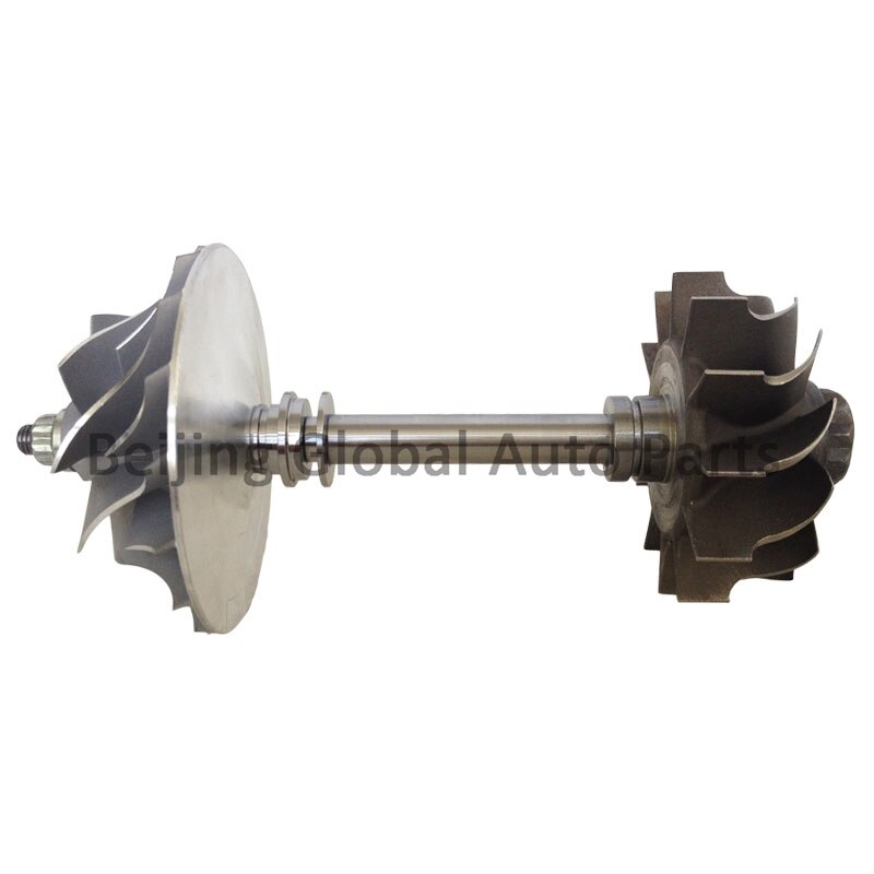 HX35 Turbolader Rotor Montage HX35 Turbo Ausgewogene Turbinenrad Welle und Kompressor Rad