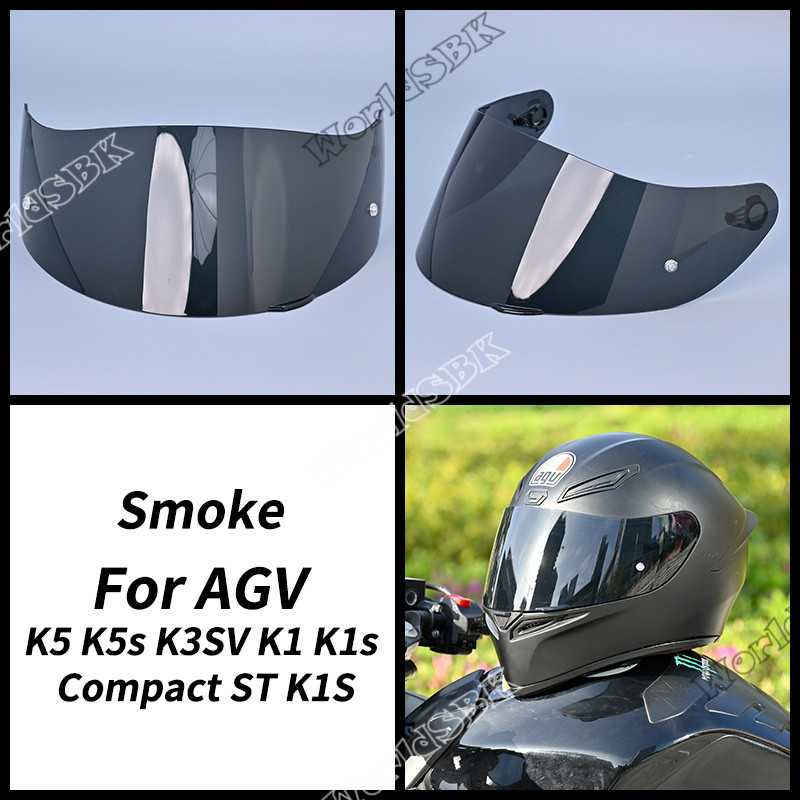 Helmvisier für AGV K1 K5 K3SV Motorrad abnehmbare Helmbrille Motorradhelmlinse