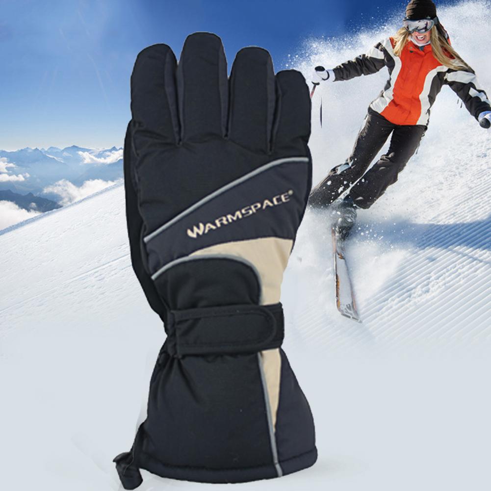 Winter Skiën Verwarmde Handschoenen Hand Warm Batterij Aangedreven Thermische Skiën Verwarming Handschoenen Waterdichte Verwarmde Handschoenen Voor Motorcycle Ski