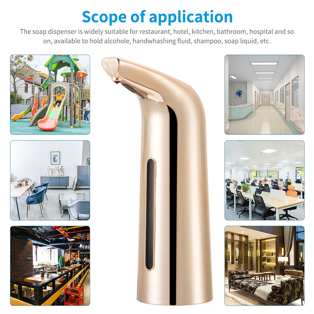 Automatic Foam Soap Dispenser Induction Liquid Hand Washing Machine Intelligent Foam Touchless Infrared Sensor