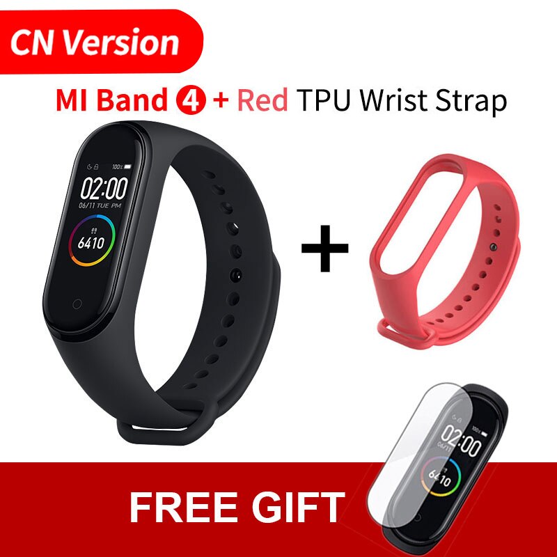 In Voorraad! Xiaomi Mi Band 4 Smart Kleur Screen Armband Hartslag Fitness 135Mah Bluetooth 5.0 50M Zwemmen waterdicht