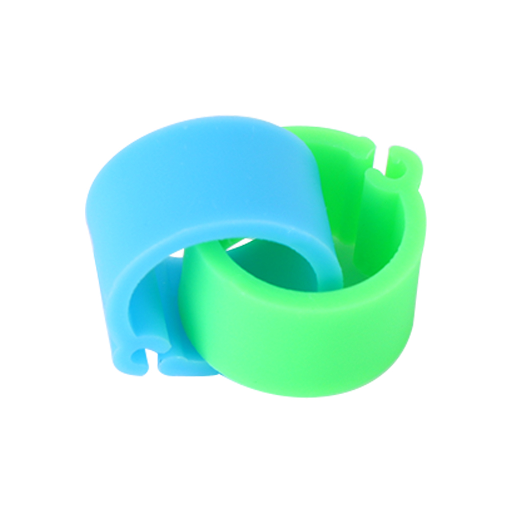 100 Pcs/set Inner Diameter 8mm Pigeon Leg Poultry Dove Bird Parrot Clip Rings Band Foot Ring Pigeon Supplies Bird Appliances