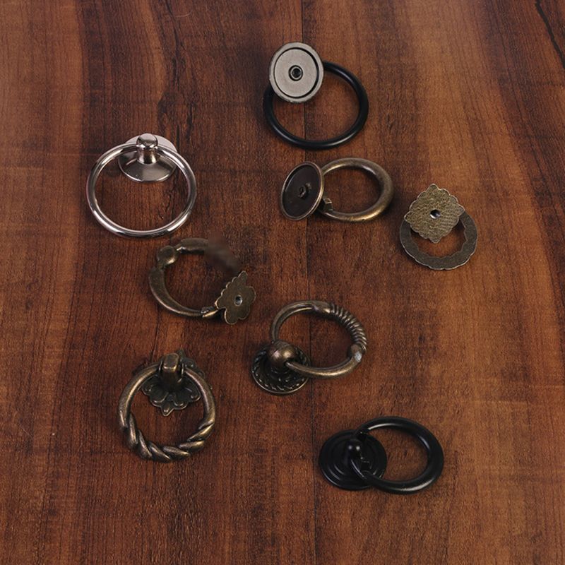 Antique Furniture Handles Drawer Cabinet Door Knobs Pull Handles Retro Decor