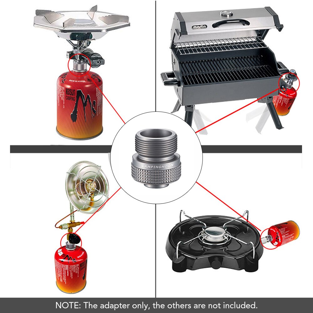 Camping Gasfornuis Adapter Propaan Gas Apparaat Connector Gas Tank Converter Voor Outdoor Camping Wandelen Vissen