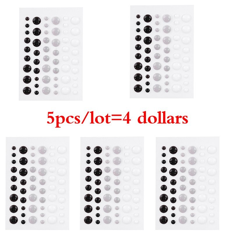 Enamel Dot Self Adhesive Sprinkles Enamel Dots Resin Sticker for Scrapbooking DIY Crafts Card Making Decoration: Picture 2