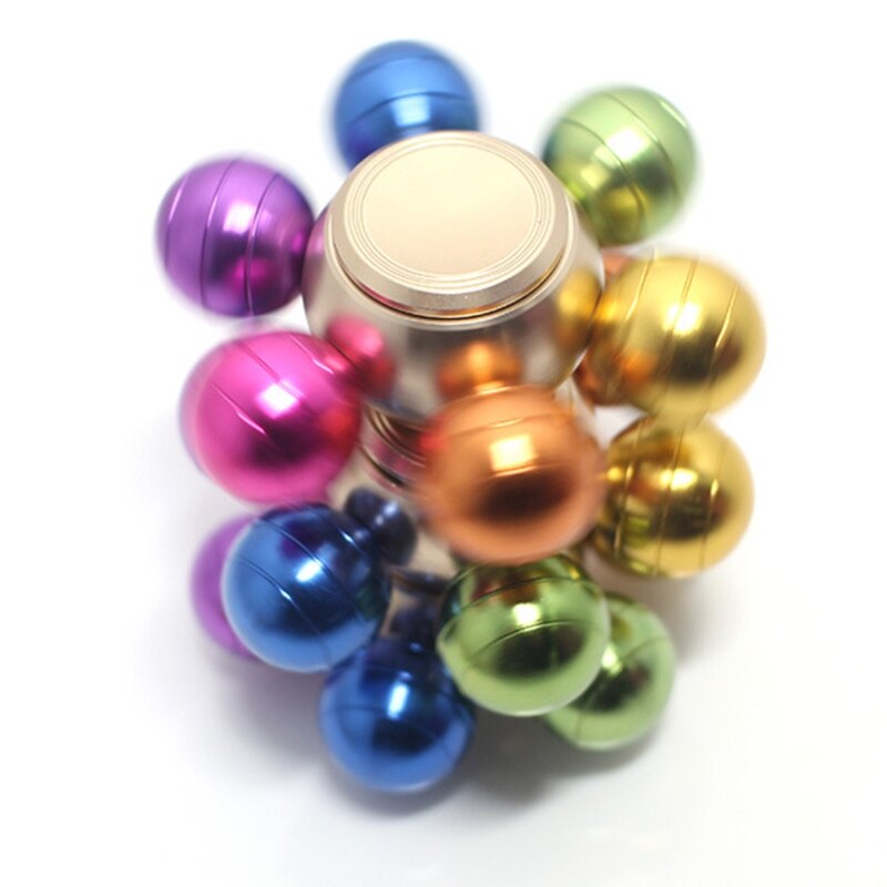 Colorful Detachable Finger Fidget Spinner Spinning Stress Relief Toy Adults Kids Toy