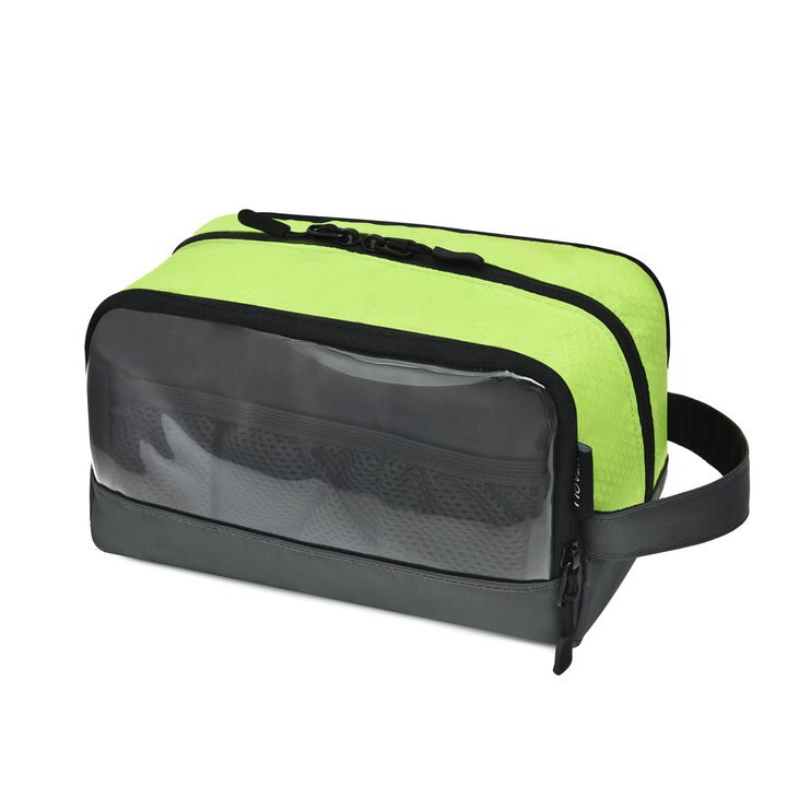 Soperwillton Reisetasche Verpackung Würfel Kulturbeutel Set Für Männer Frauen Nylon 4 5 10 Stück Reisen Gepäck Organizer Set: GREEN Toiletry bag