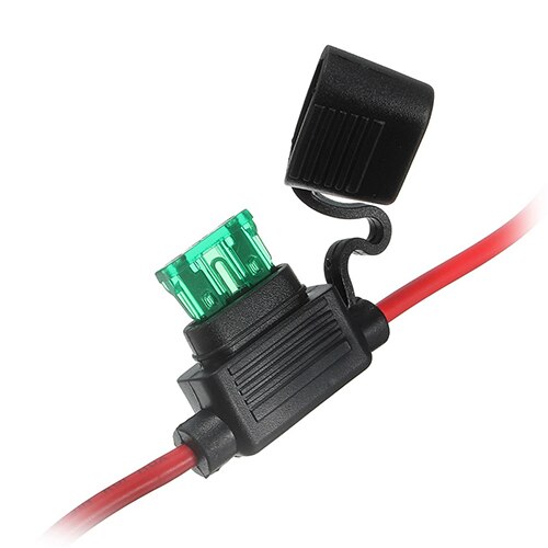 Bil auto 10a 15a 20a 30a mellemstørrelse vandtæt standard sikring af klinge type maksimal spænding 32v 30cm