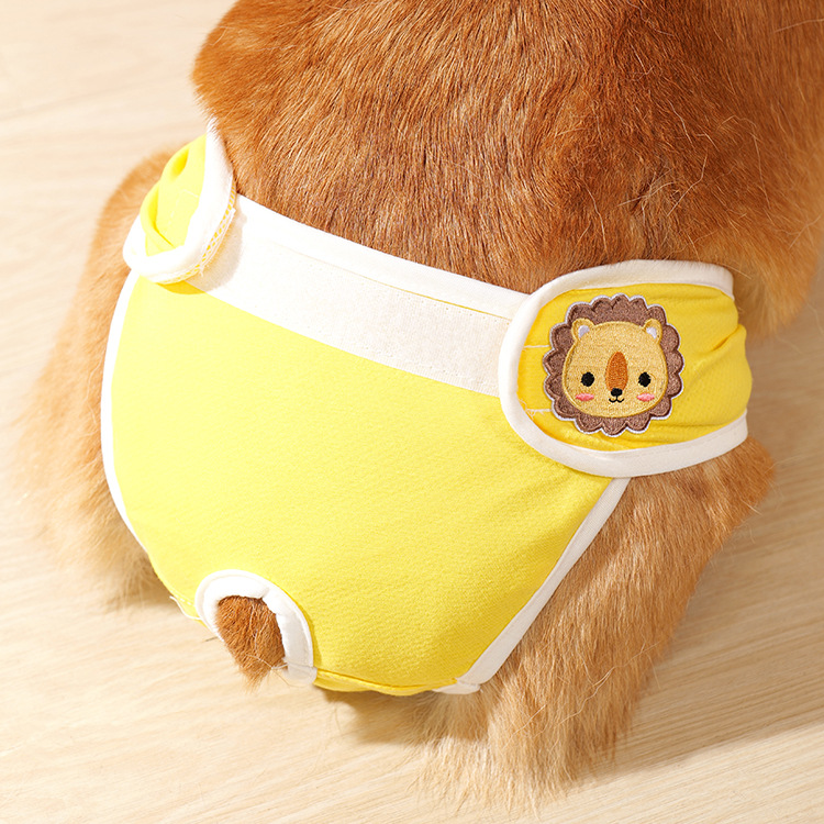 Suporte de almofada menstrual para cães, respirável, calcinha para cães pequenos e médios, calças menstruais femininas para animais de estimação com para mulheres: XL / Preto