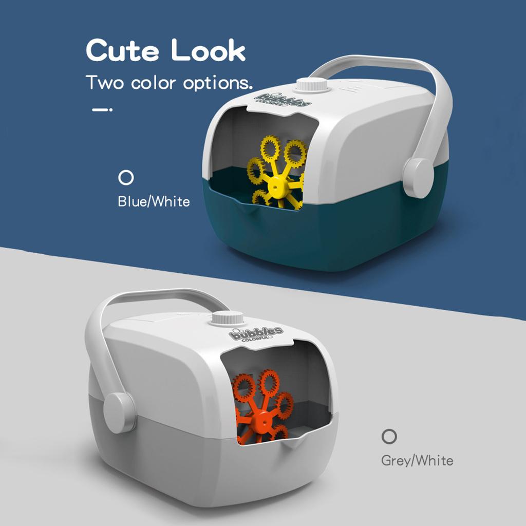 Tragbare Elektrische Automatische blasiert Machen Maschine für freundlicher Garten Geburtstag Party Hochzeit Festival Bühne Verein Spaß drinnen draussen