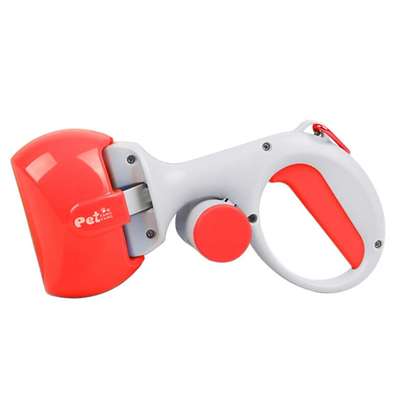 Sac de déchets pour animaux domestiques, poubelle pour chiens et chats, distributeur de sac à ordures sacs de merde, poubelle, fournitures pour animaux de compagnie: Rouge