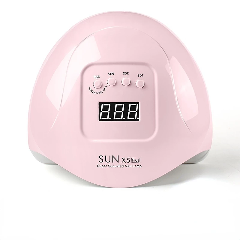 SUN X Plus-lámpara UV LED de 72W para manicura, secador de uñas de Gel, esmalte de uñas, herramientas de manicura con Sensor automático, 36 piezas LED: Pink / EU
