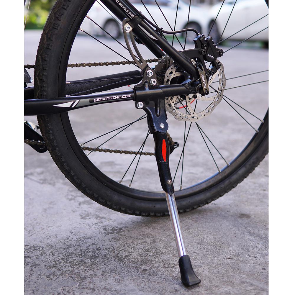 Pata de cabra para bicicleta de montaña y carretera, estante de estacionamiento, soporte trasero lateral ajustable, 24/26/27, 5/29 pulgadas