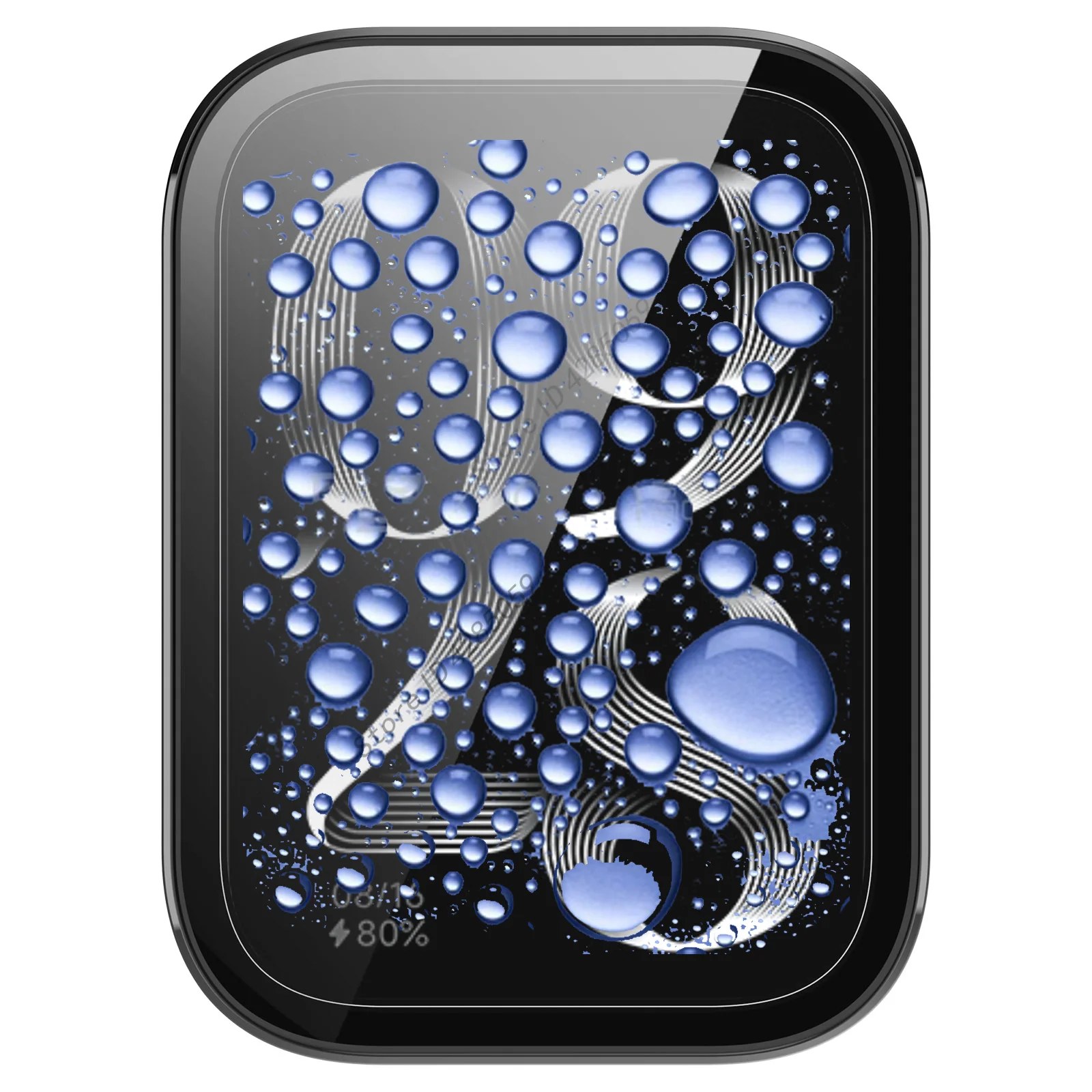 Funda de vidrio templado para Xiaomi Band 8 Pro, cobertura completa, cubierta protectora de parachoques para Mi Band 8 Pro, accesorios protectores de pantalla