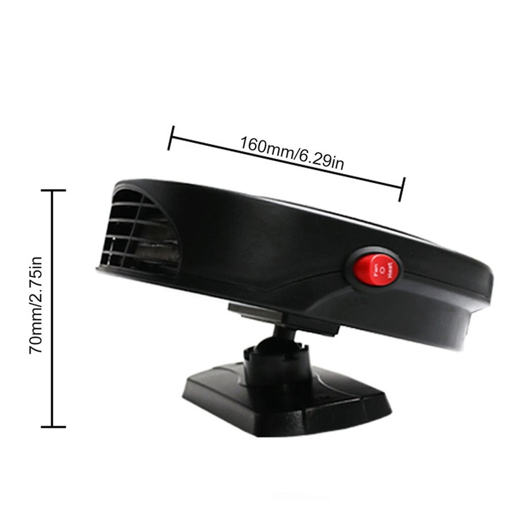 12v defroster bilvarmer frontrute lastebil bil varmevifte for kjøretøy lastebiler hjemmekontor bord vifte varme oppvarming