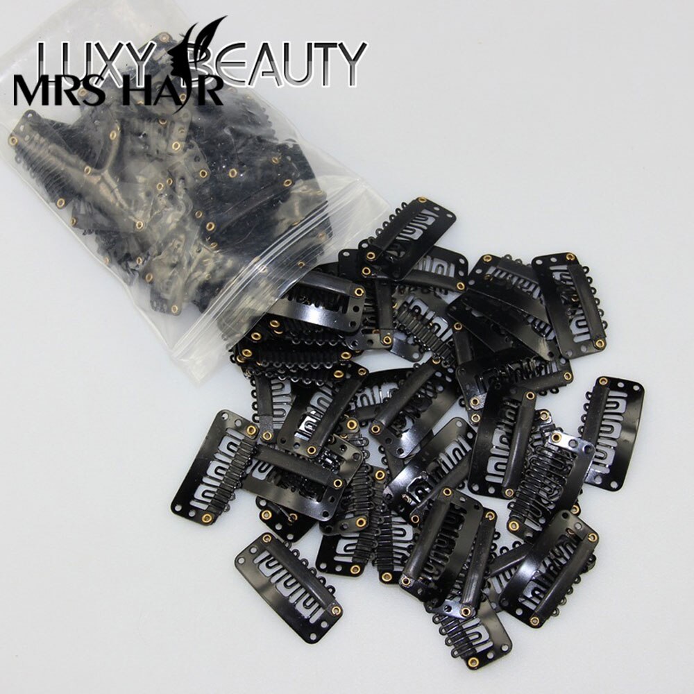 20/50pc 3,2 cm clip de extensión de cabello U Clips de peluca para extensiones de cabello Clip de cabello pinzas para el cabello accesorios de peluca pinzas para el cabello de salón