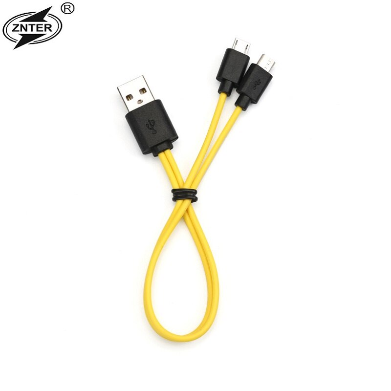 ZNTER AA 1.5 V 1700 mAh Batterij 2/4 pcs USB Snel Opladen Oplaadbare Lithium Polymeer Batterij Opgeladen door Micro USB kabel: 2in1 charger cable