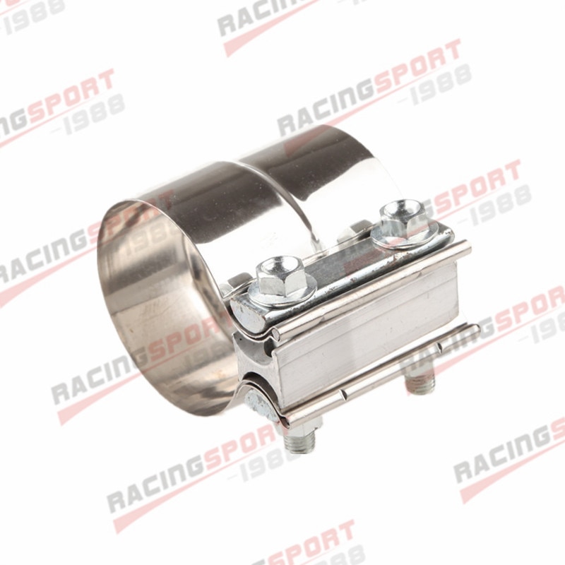 2" Inch Stainless Steel Torctite Exhaust Band Clamp Step Lap Joint