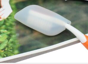 eTya 1PCS Women Men Travel Toothbrush Cover Cap Case Protector Cleaner Packing Organizer Travel Accessories: Clear