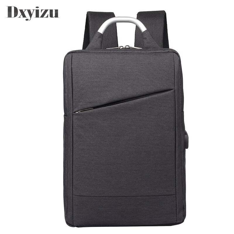 Dxyizu Large Capacity Men&#39;s Backpacks Leisure Backpack Trend College Students&#39; Backpack Business Travel Computer